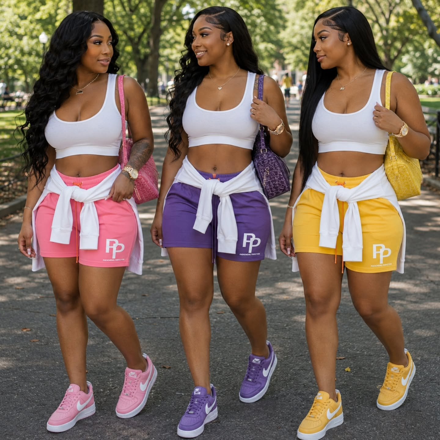 Sweatin’ in Style: How to Coordinate High-Vibe Activewear for You & Your Squad